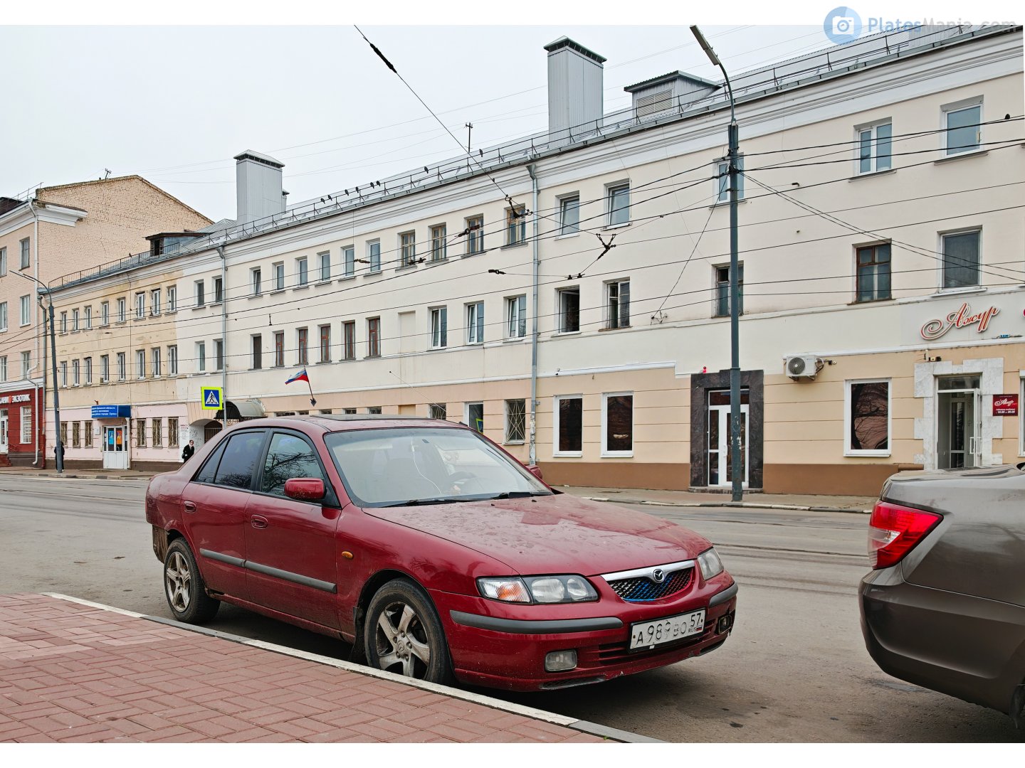 а 989 во 57, Mazda 626 5th gen Sedan (GF; Global-market), 1997–2003 (–2005 for LATAM-market)