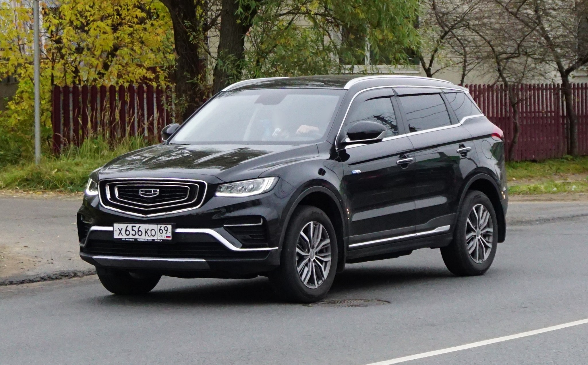 х 656 ко 69, Geely Atlas 1st gen Pro (NL-3B; CIS-market), facelift, 2021–2024