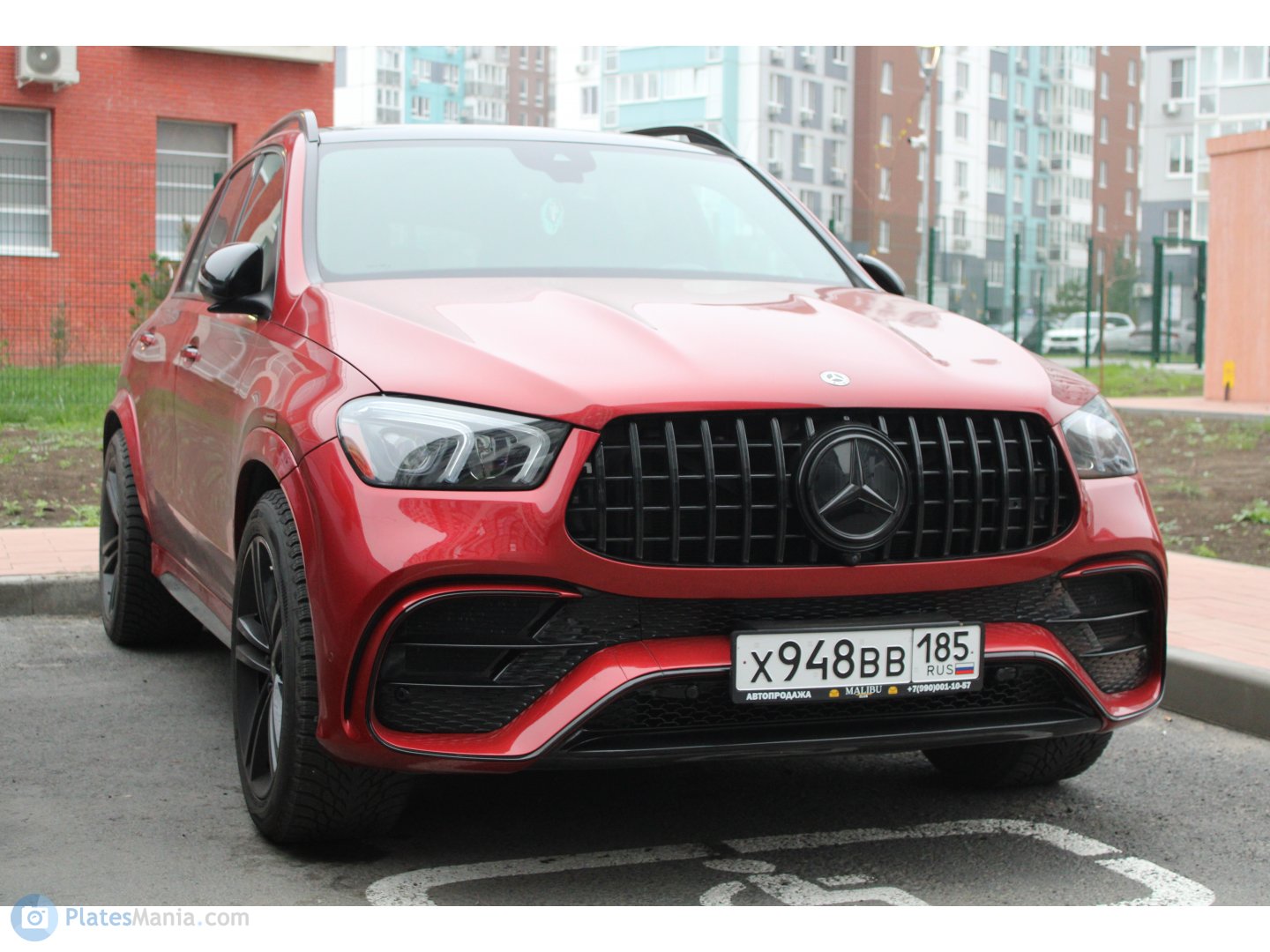 х 948 вв 185, Mercedes-Benz GLE-Klasse 2nd gen SUV (V167), 2019–