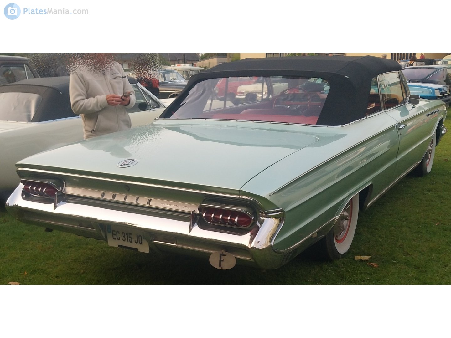 EC-315-JQ, Buick Electra 2nd gen 1962 225 Convertible (4867; C-body), 1st facelift, 1961–1962