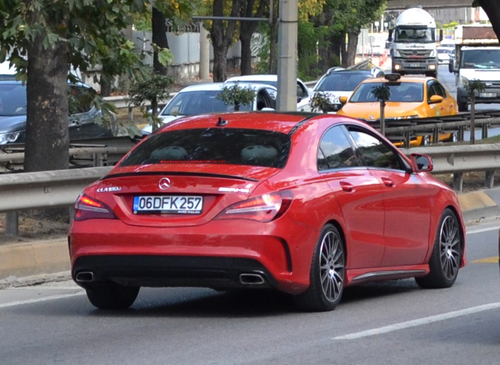 06 DFK 257, Mercedes-Benz CLA-Klasse 1st gen 4-door Coupé (C117), 2013–2019