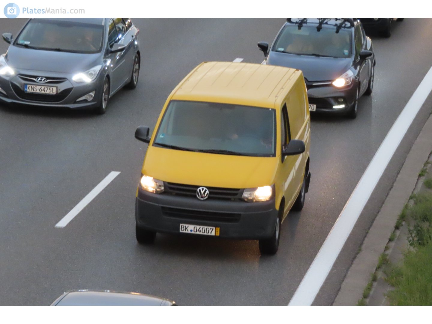 BK 04007, Volkswagen Transporter 