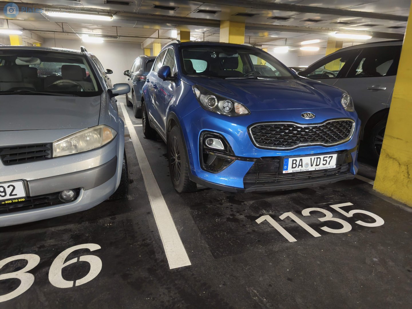 BA VD 57, Kia Sportage 4th gen (QL), facelift, 2018–2022