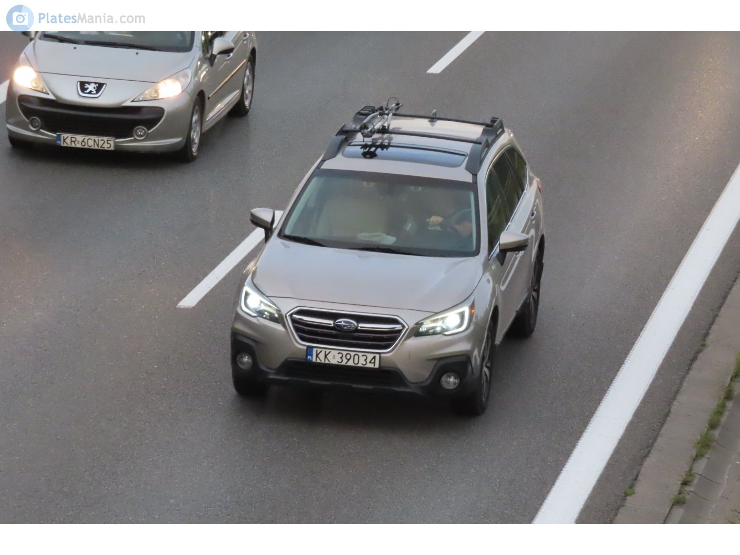 KK 39034, Subaru Outback 5th gen (BS), 2014–2021