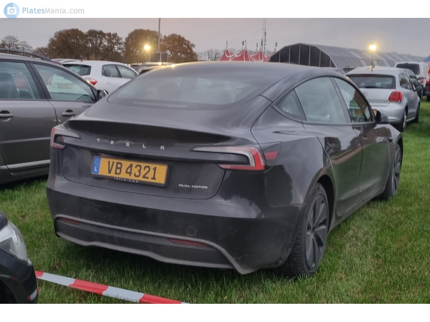 VB 4321, Tesla Model 3 1st gen (5YJ3), facelift, 2023–