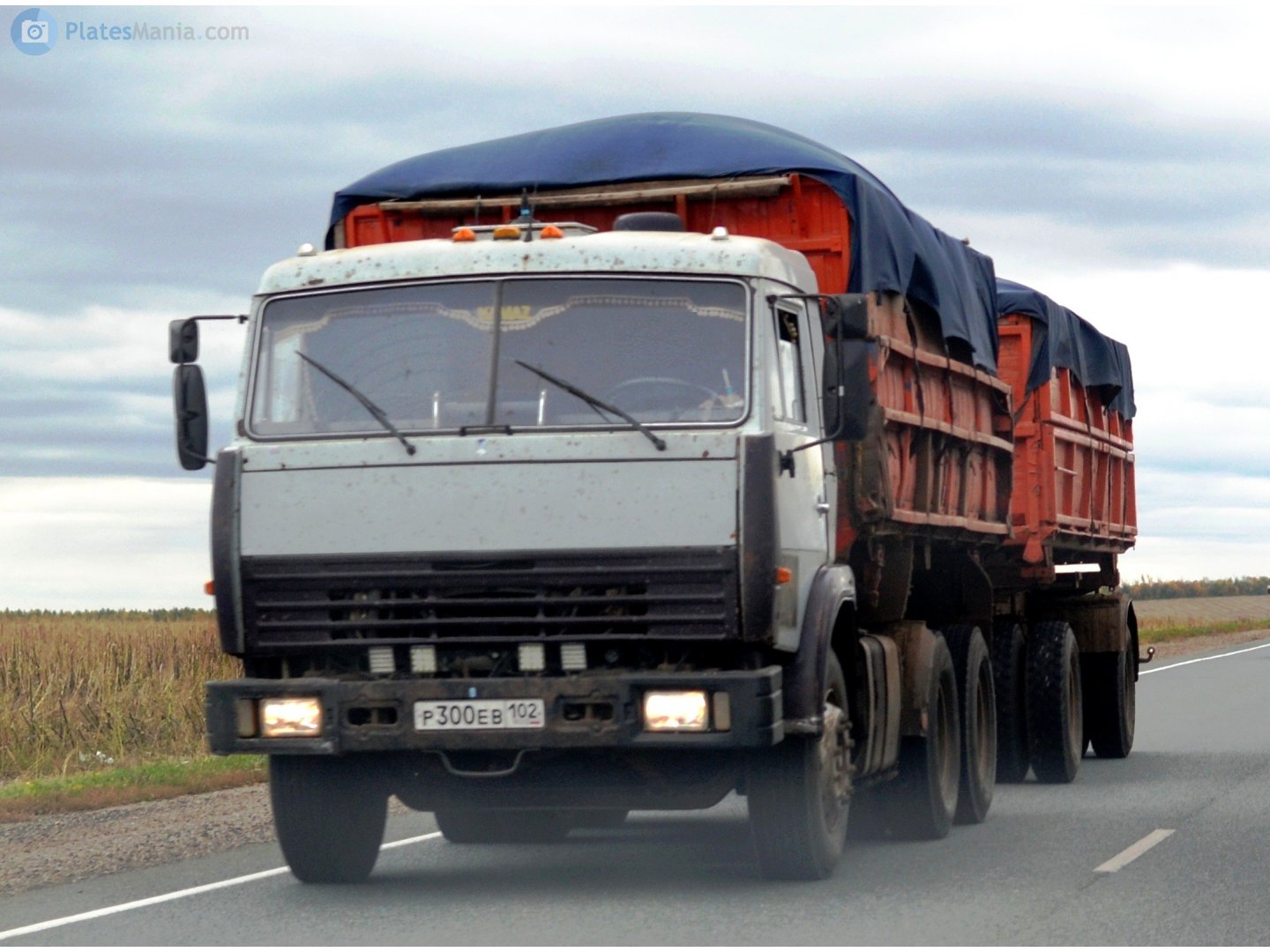р 300 ев 102, KamAZ 55102 