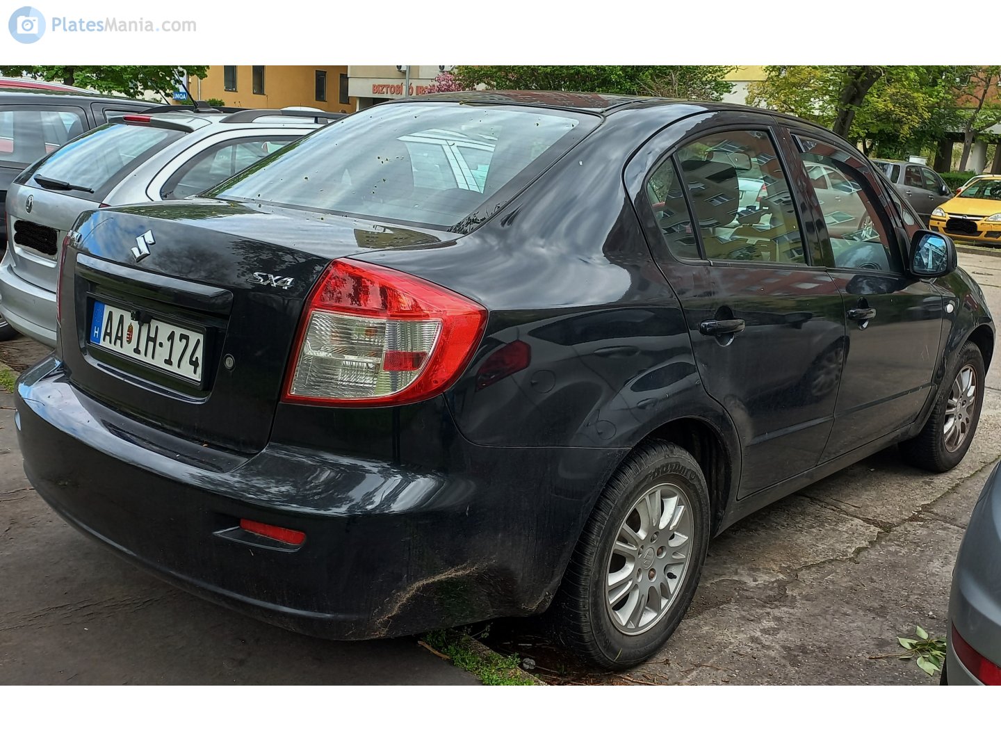 AA IH-174, Suzuki SX4/S-Cross 1st gen SX4 Sedan (GY/RW), 2007–2014 (–2015 for CN-market)