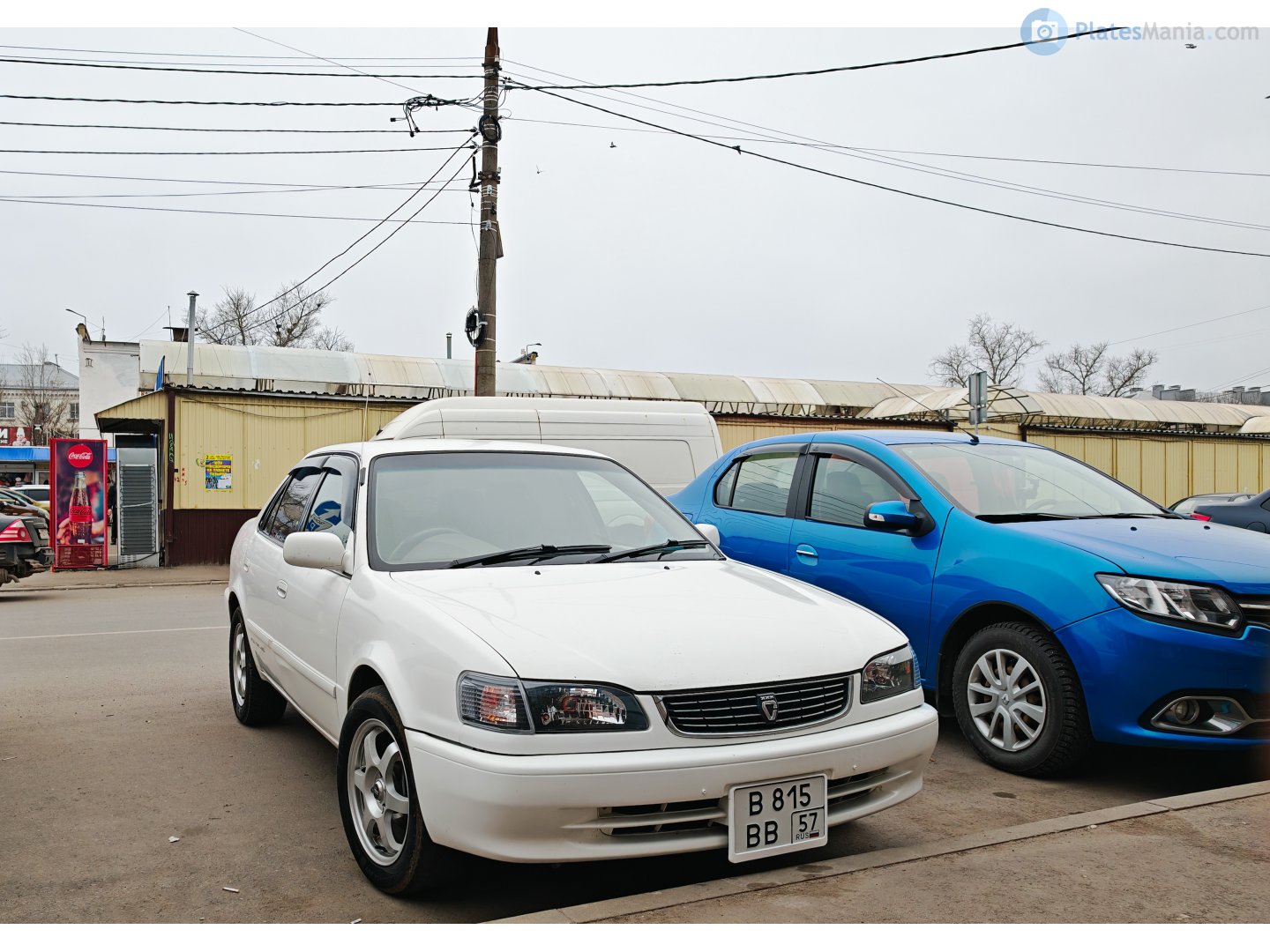 в 815 вв 57, Toyota Corolla 8th gen Sedan (E110; JP- and Pacific-market), 1995–2000