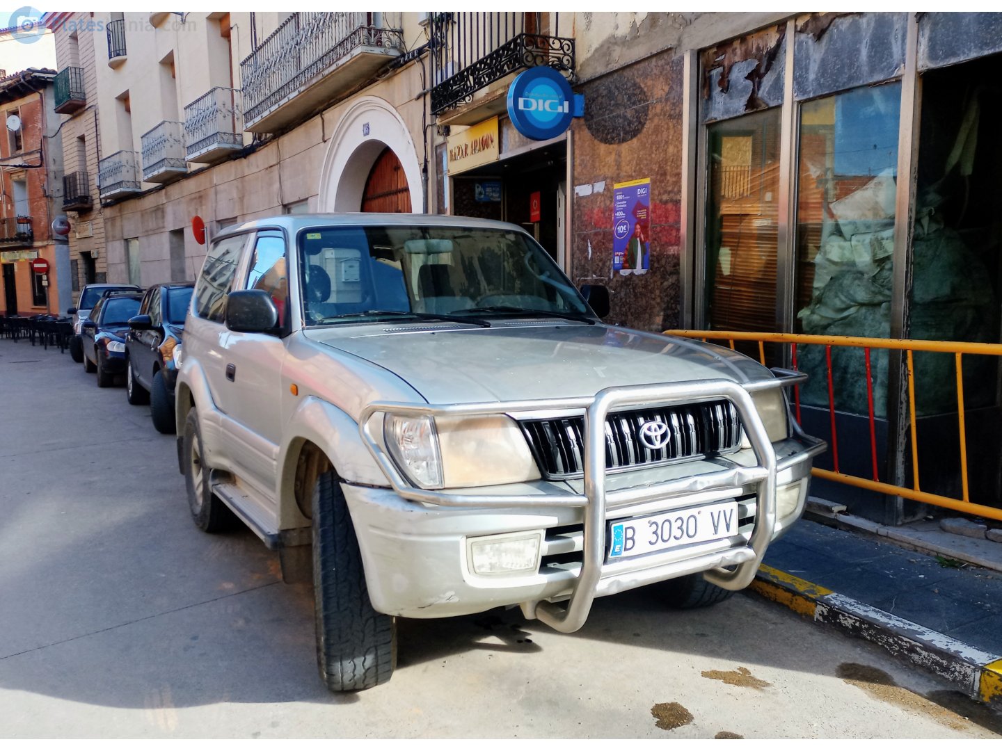B 3030 VV, Toyota Land Cruiser Prado 2nd gen 3-door SUV (J90), 1996–2002