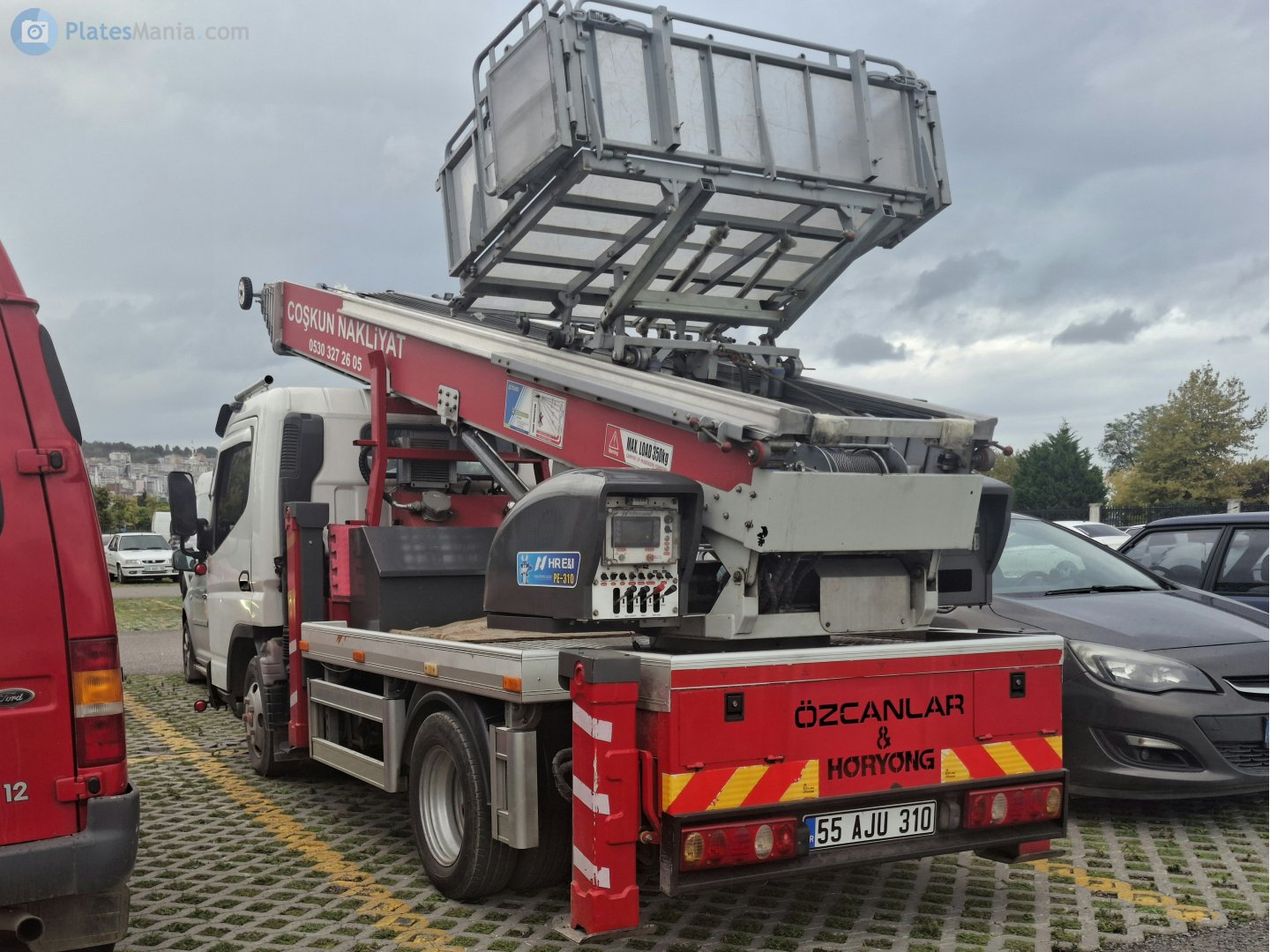 55 AJU 310, Regular plates 