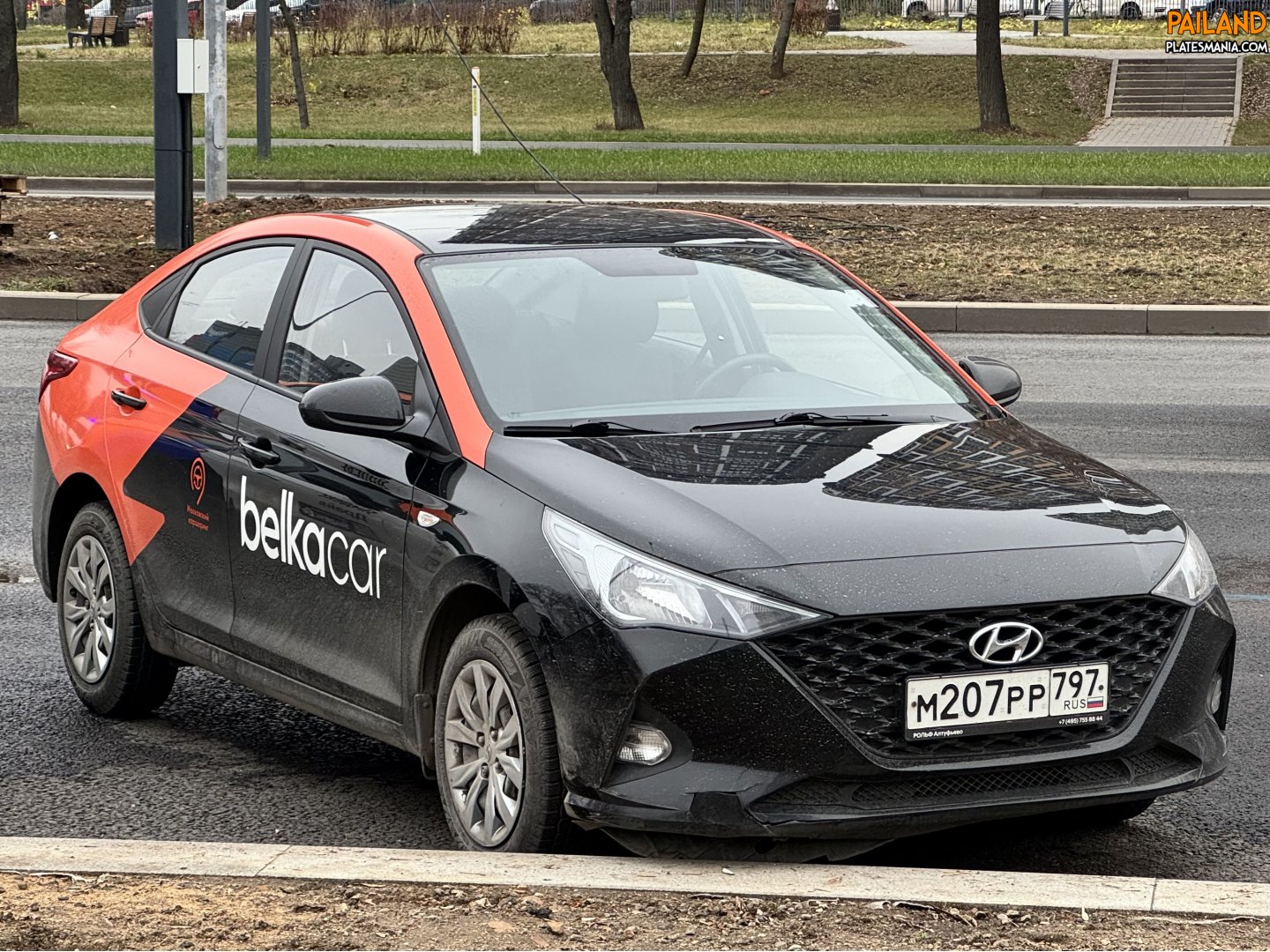 м 207 рр 797, Hyundai Solaris 2nd gen (HCR), facelift, 2020–2022 (Solaris HS for RU-market since 2024)