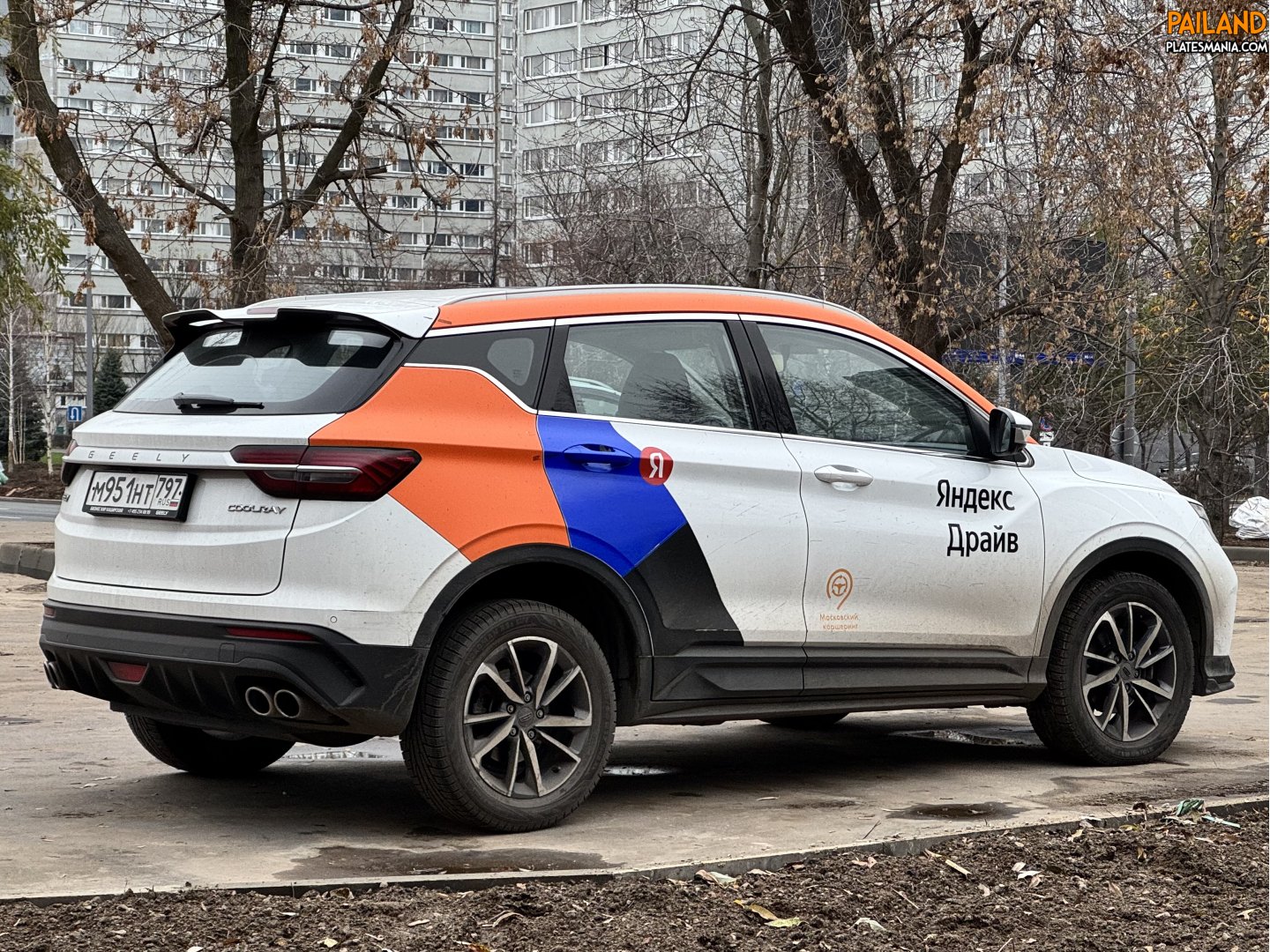 м 951 нт 797, Geely Coolray 1st gen (SX11), 2019–