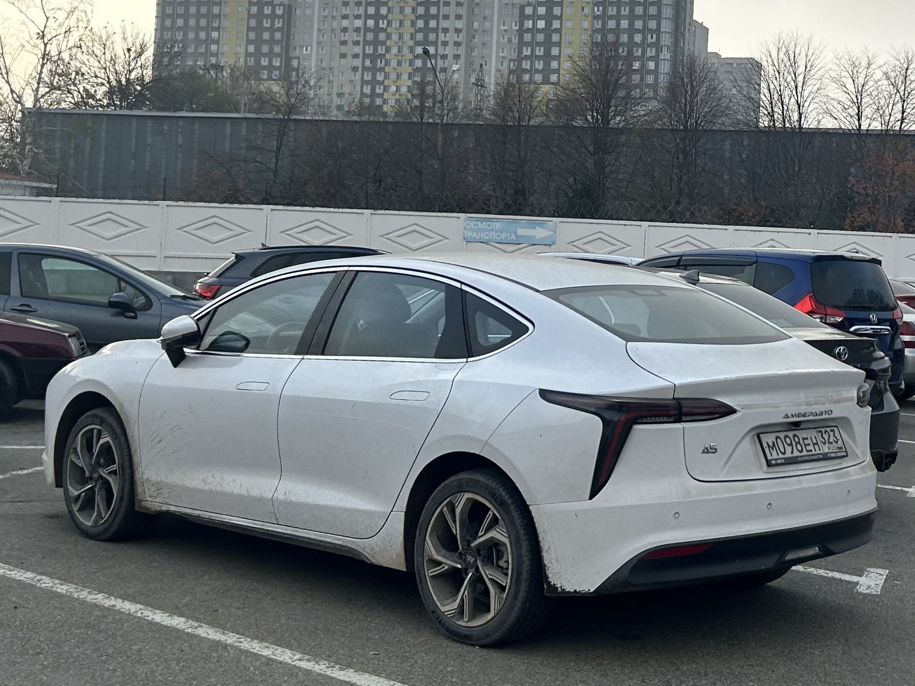 м 098 ен 323, AmberAvto A5 1st gen, 2024–