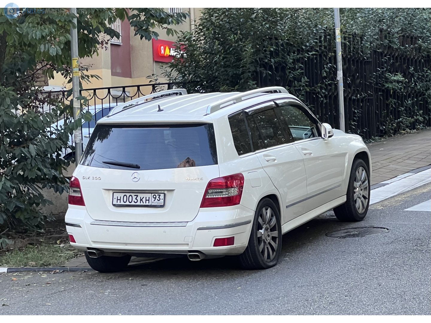 н 003 кн 93, Mercedes-Benz GLK-Klasse 1st gen (X204), 2008–2012