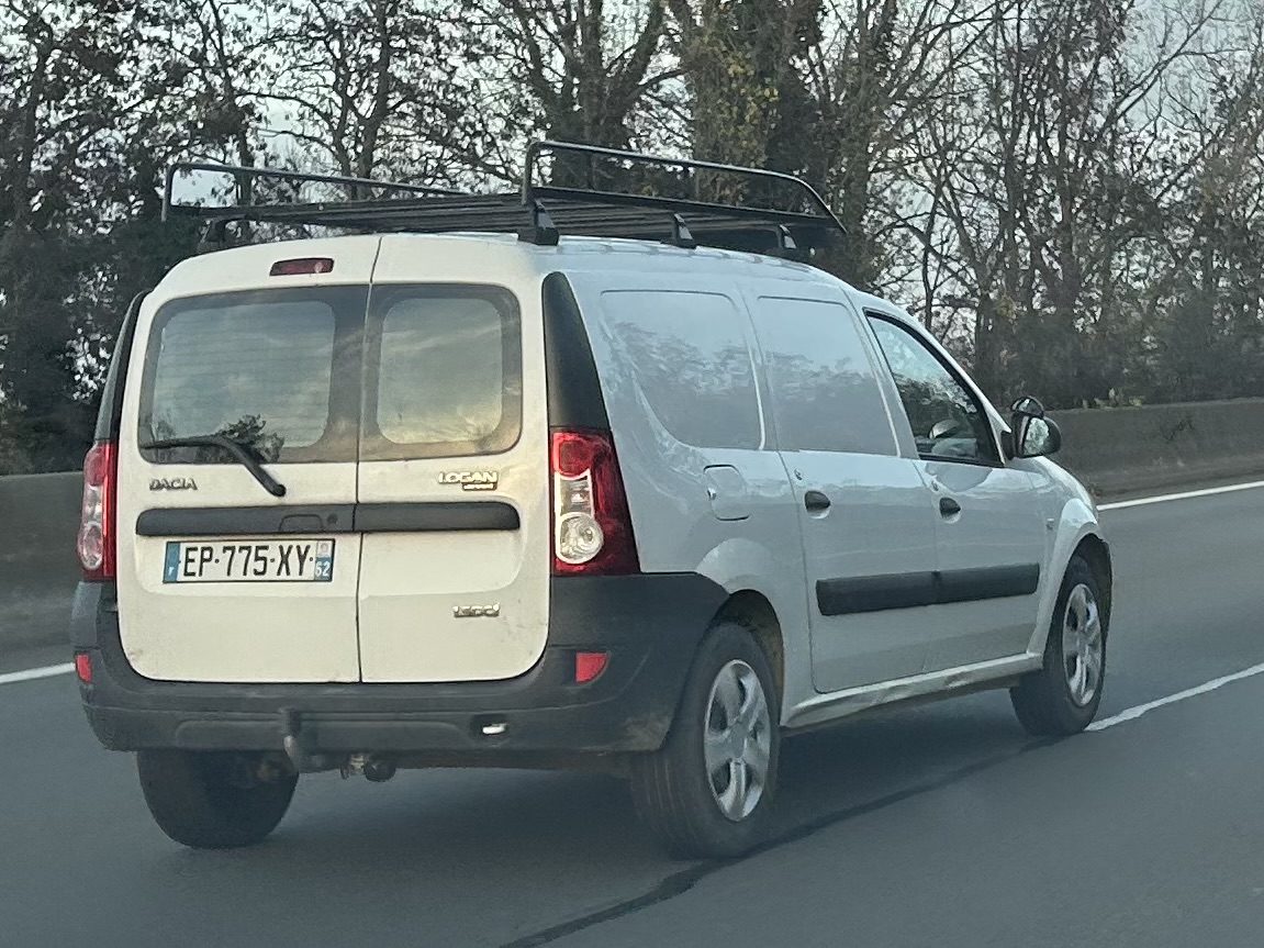 EP-775-XY, Dacia Logan 1st gen Van (F90), 2007–2012