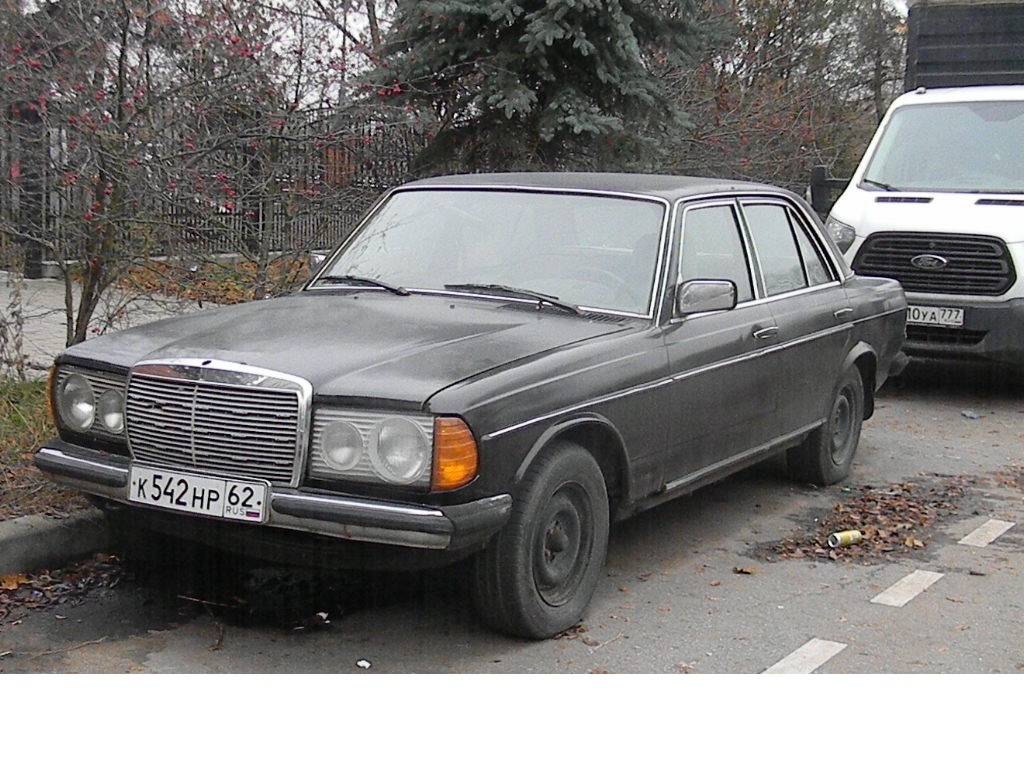 к 542 нр 62, Mercedes-Benz E-Klasse 200–300 Sedan (W123), 1975­–1986