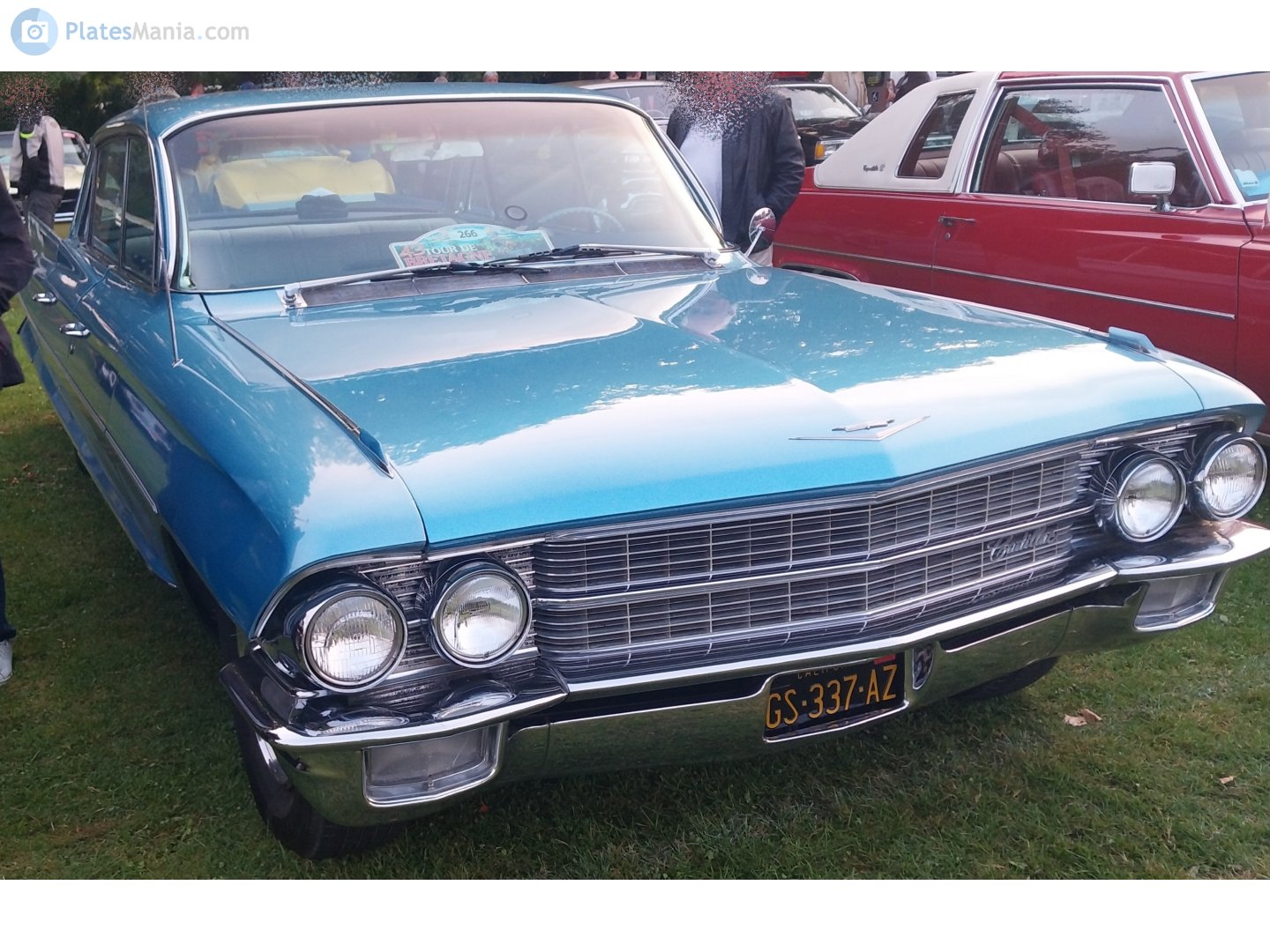 GS-337-AZ, Cadillac DeVille 2nd gen 1963 4-door Hardtop (6339/6329), 1st facelift, 1962–1963