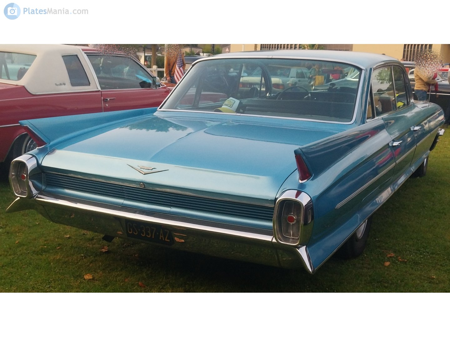GS-337-AZ, Cadillac DeVille 2nd gen 1963 4-door Hardtop (6339/6329), 1st facelift, 1962–1963