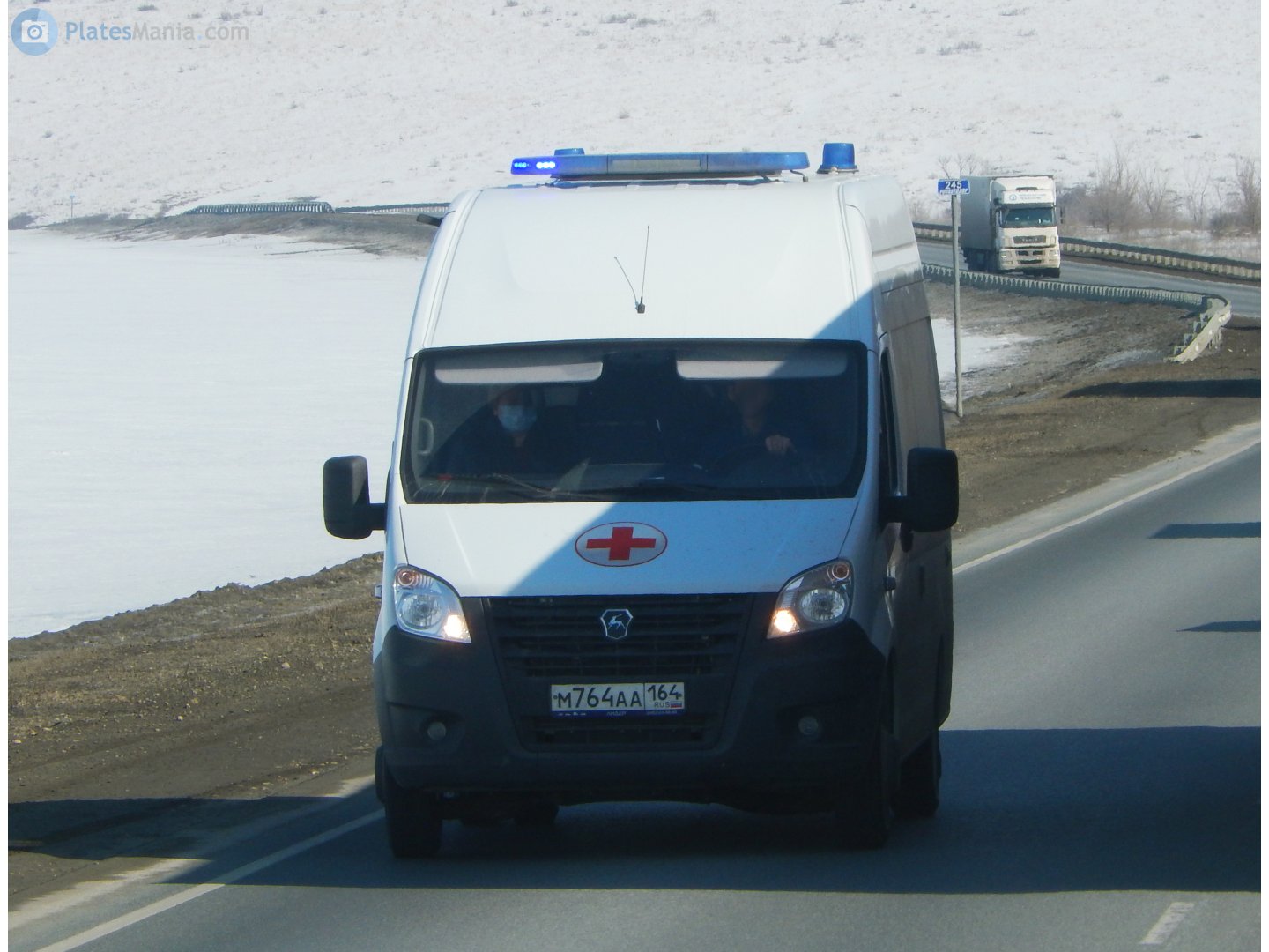 м 764 аа 164, GAZ ГАЗель Next Ambulance (A6A, A6B, A6C), 2015–