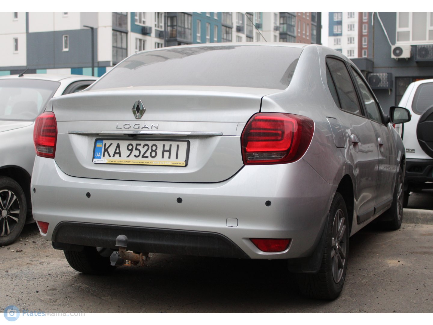 KA 9528 HI, Renault Logan 2nd gen Sedan (L8), 2013–