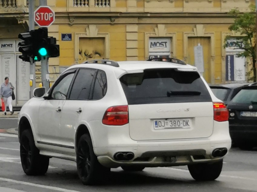 DJ 380-DK, Porsche Cayenne 1st gen (957; 9PA), facelift, 2007–2010