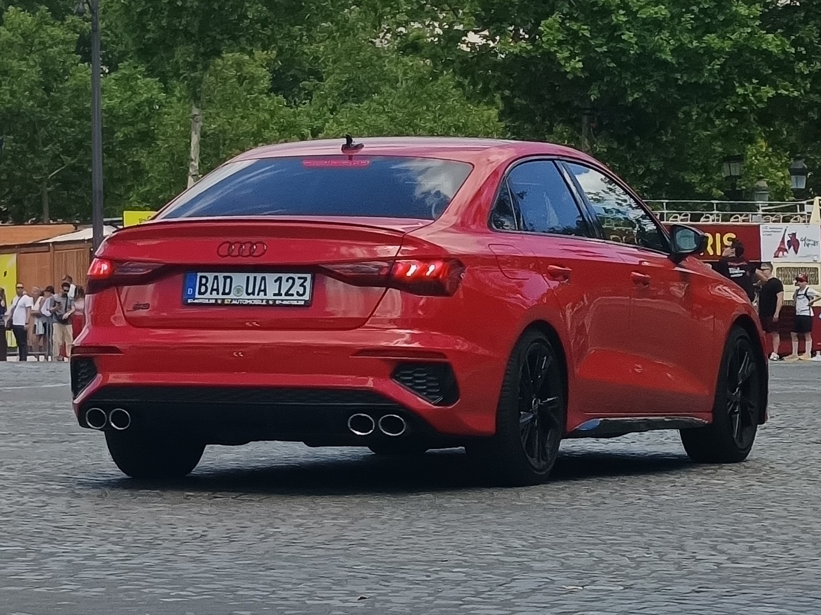 BAD UA 123, Audi S3 4th gen Sedan (8YS), 2020–2024