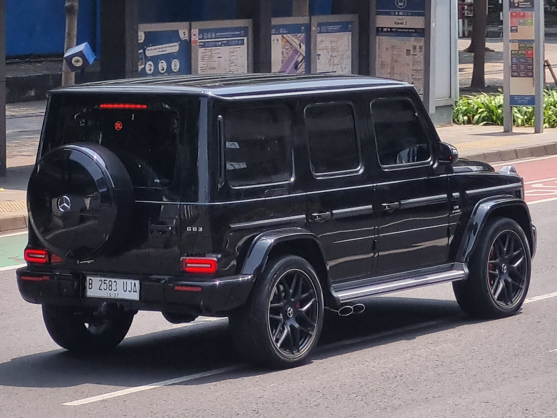 B 2583 UJA, Mercedes-Benz G-Klasse 2nd gen (W463/W465), 2018­–