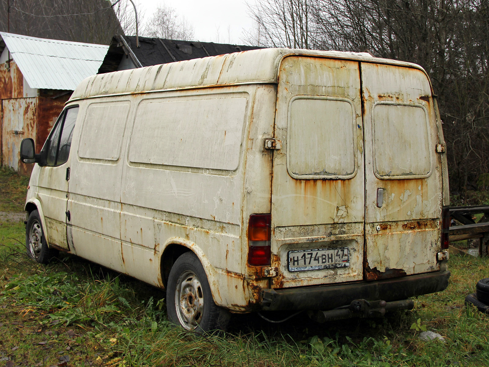 н 174 вн 47, Ford Transit 2nd gen Van, 1985–2003