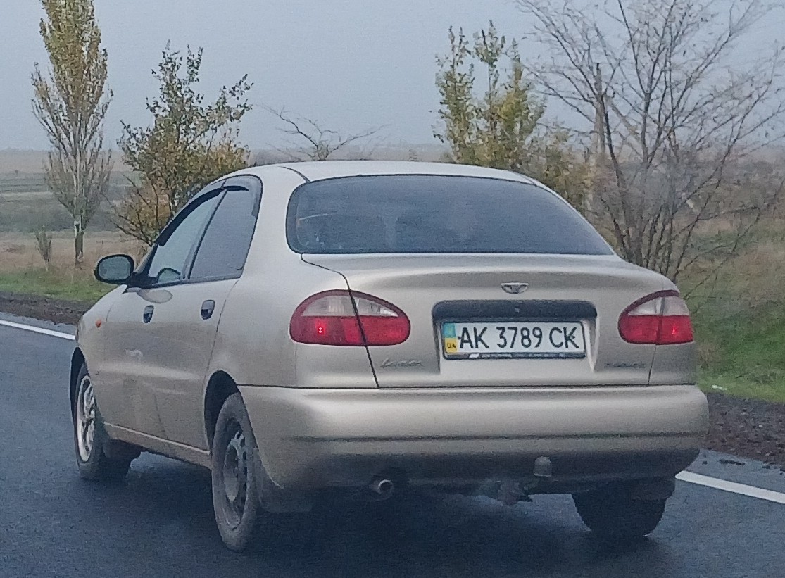 AK 3789 CK, Daewoo Lanos 1st gen Sedan (T100/T150), 1997–2009