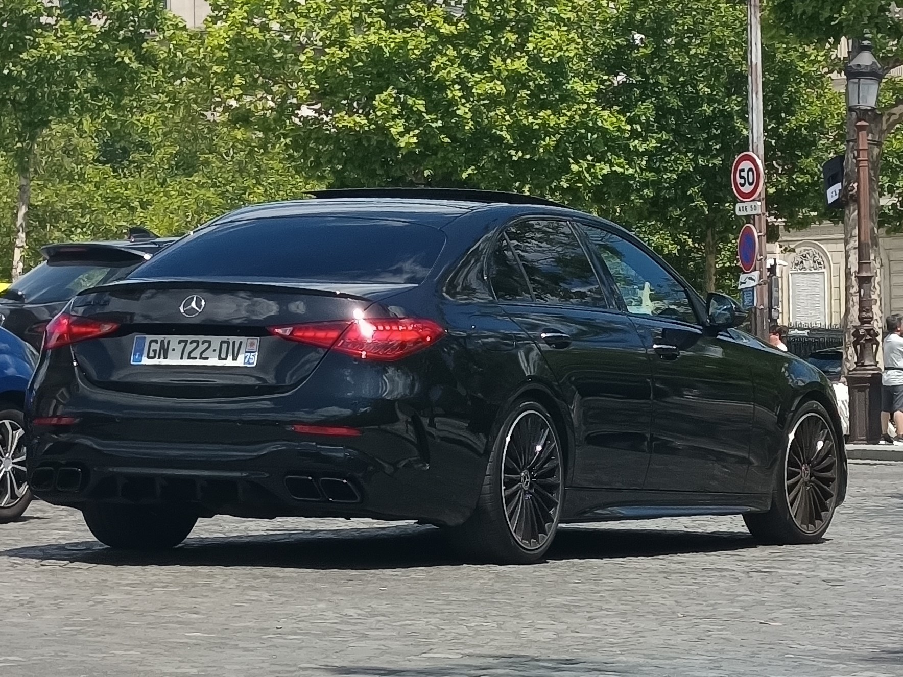 GN-722-DV, Mercedes-Benz C-Klasse 5th gen Sedan (W206/V206), 2021–