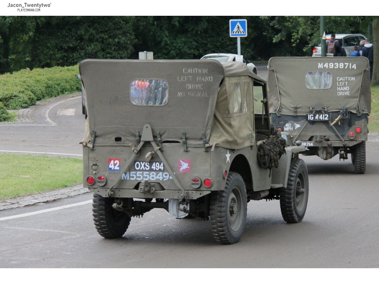 OXS494, Willys MB 1941–1945