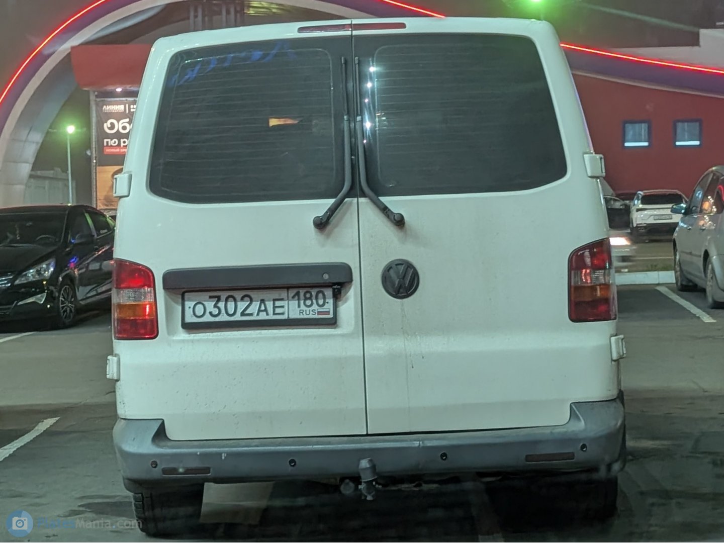 о 302 ае 180, Volkswagen Transporter 5th gen Van (T5) (7E/7H), 2003–2009