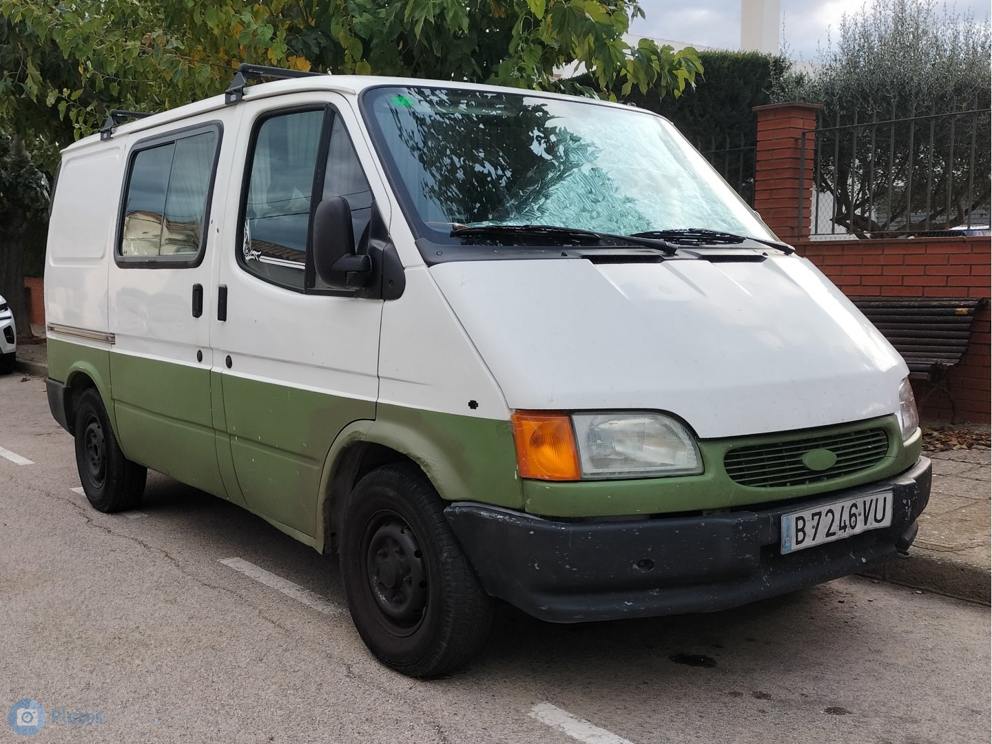 B 7246 VU, Ford Transit 2nd gen Van, 1985–2003
