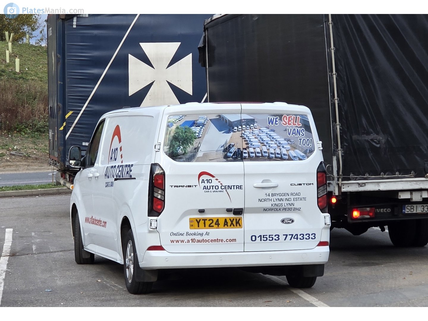 YT24AXK, Ford Transit Custom 2nd gen (V710), 2023–