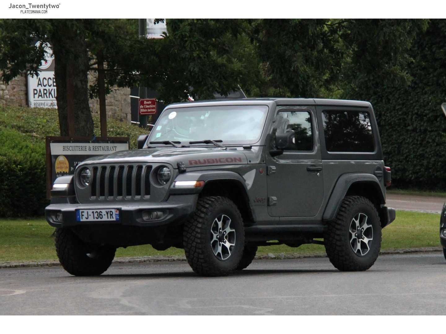 FJ-136-YR, Jeep Wrangler 4th gen 3-door SUV (JL), 2018–