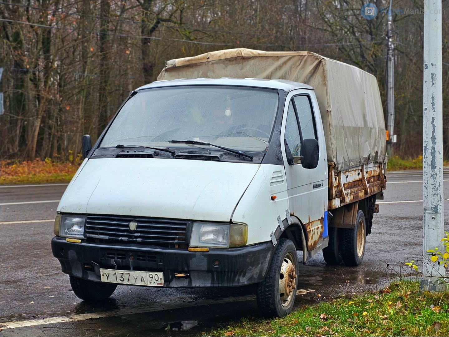 у 137 уа 90, GAZ 3302 ГАЗель 1-3302 Single Cab, 1994–2003