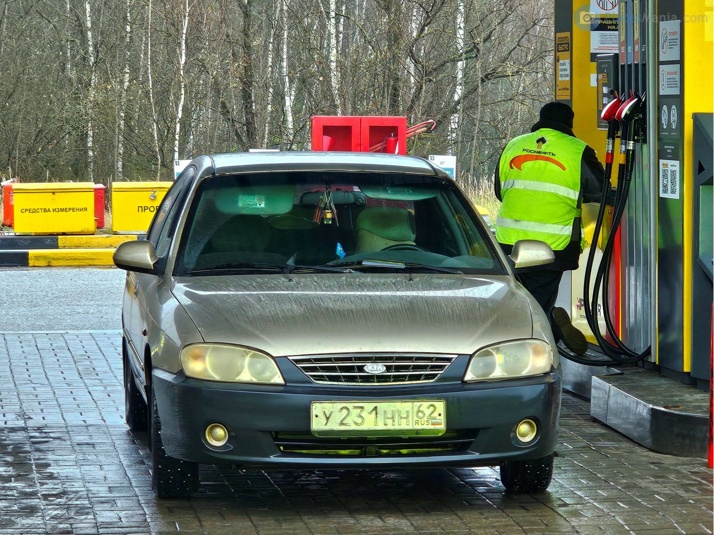 у 231 нн 62, Kia Spectra 1st gen Sedan (SD), 2001–2004 (–2011 for others)