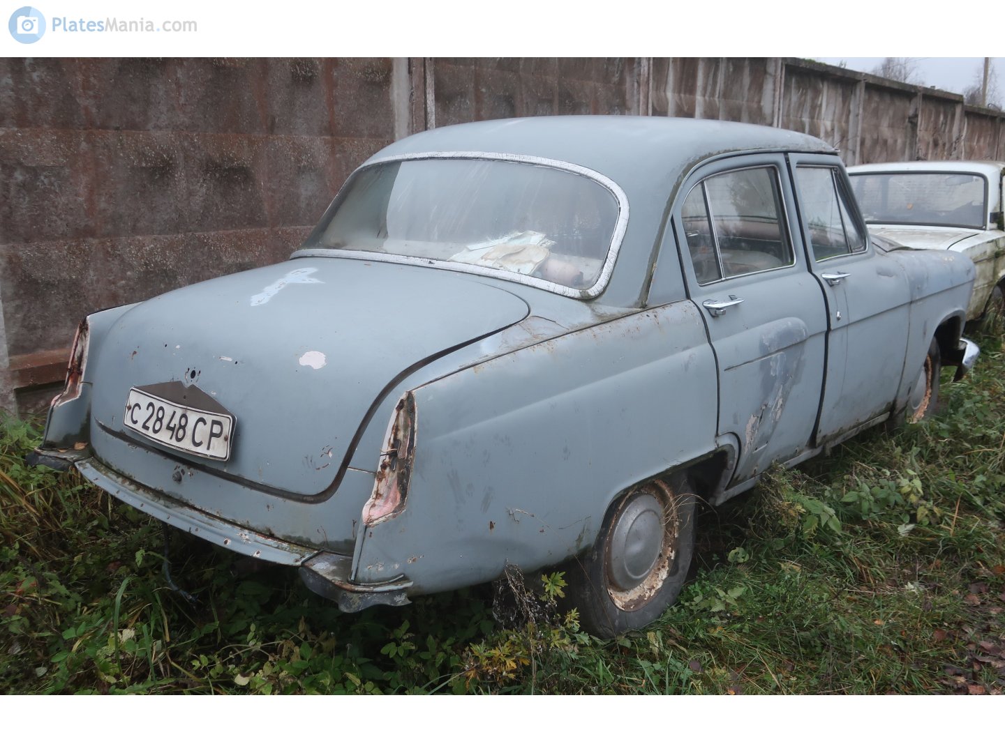 с 2848 СР, GAZ 21 Волга 3rd series, 1962­–1970