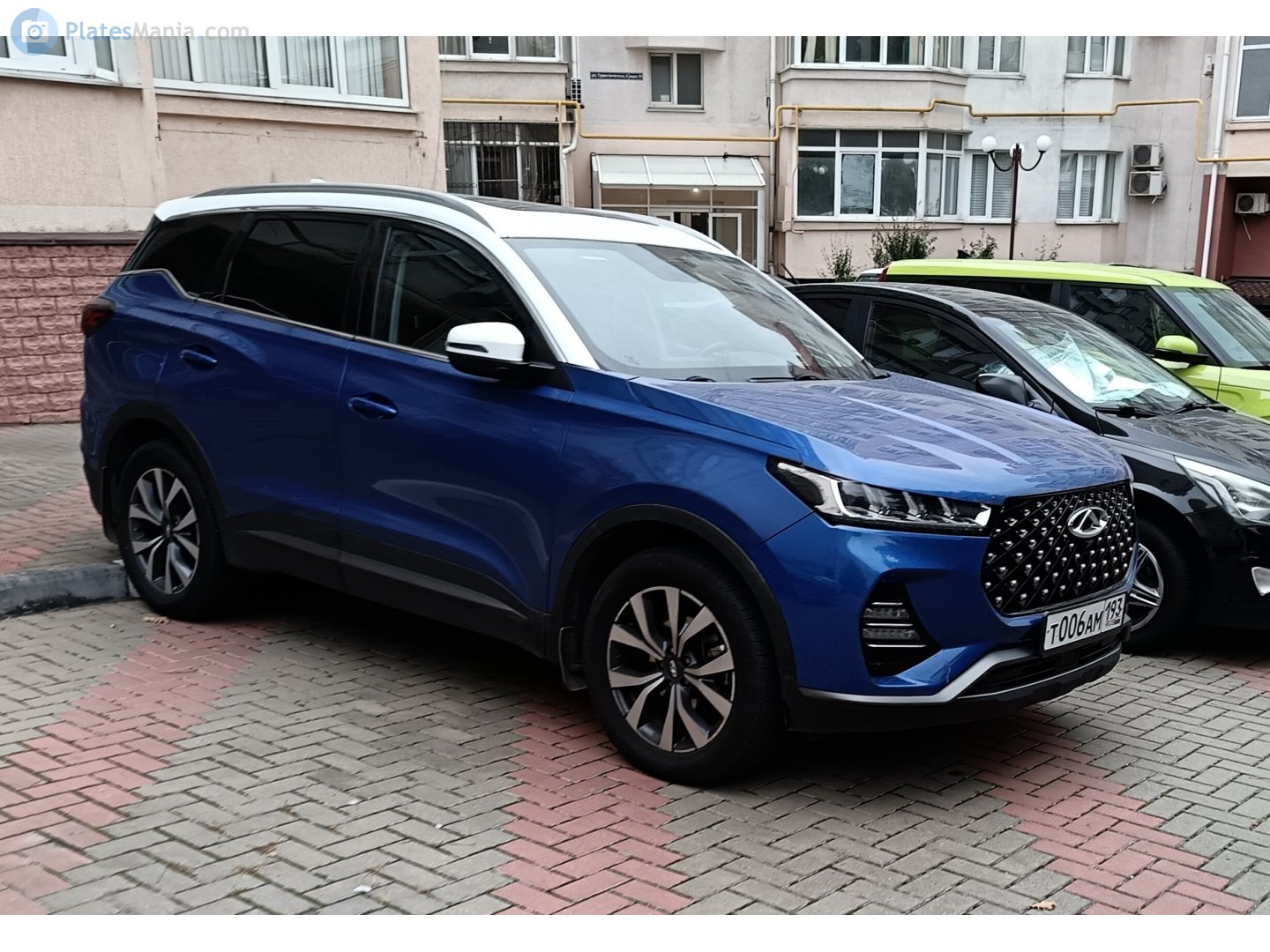 т 006 ам 193, Chery (Chirey) Tiggo 7 