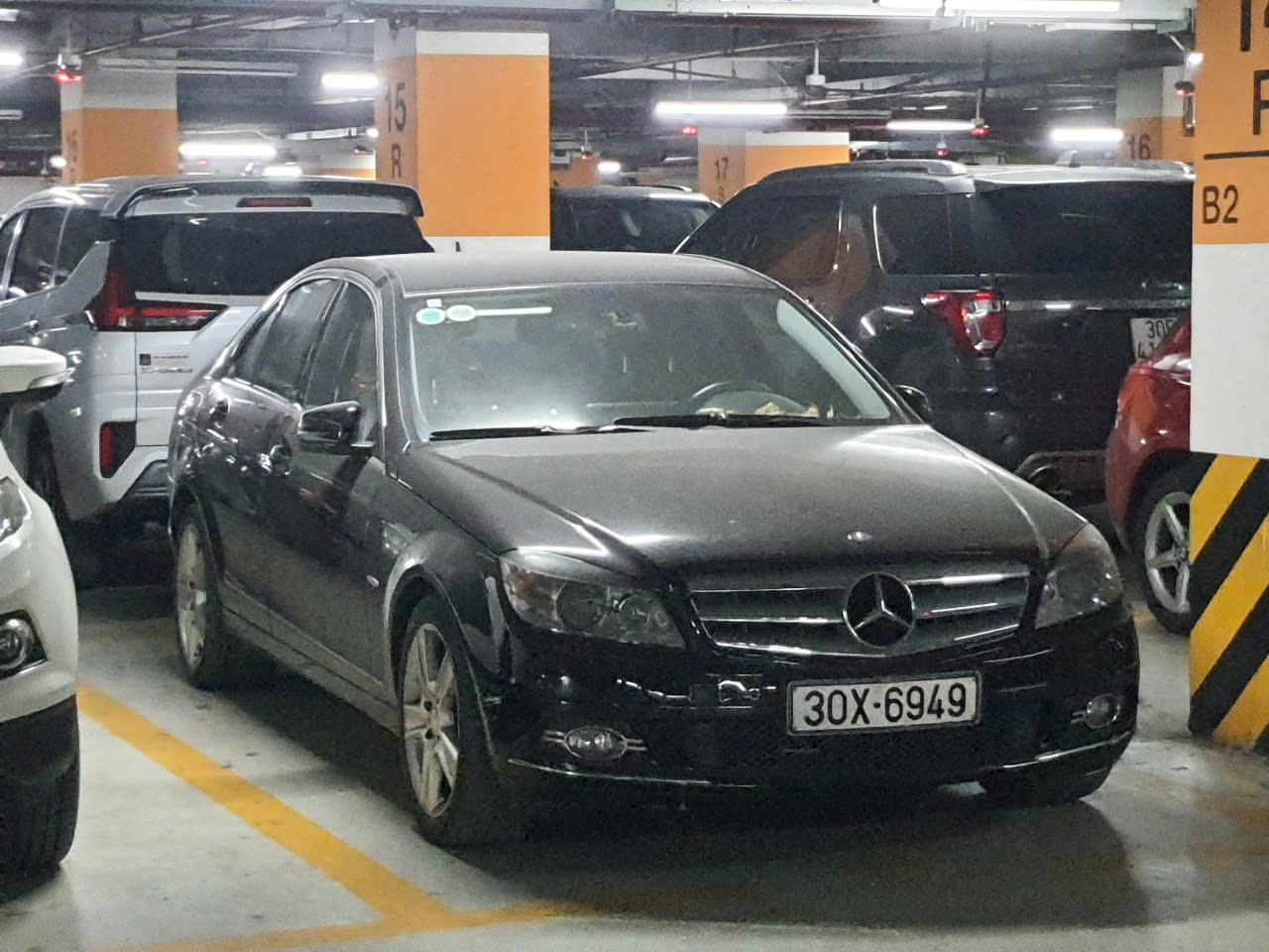 30X-6949, Mercedes-Benz C-Klasse 3rd gen Sedan (W204), 2007–2015