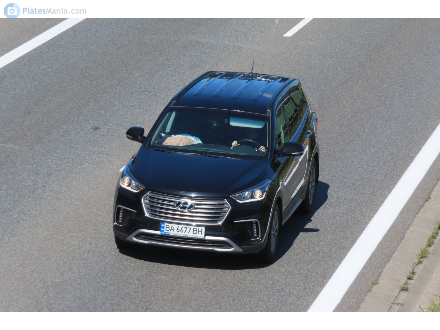 BA 6677 BH, Hyundai Santa Fe 3rd gen (Grand) Santa Fe (XL) (NC), facelift, 2015–2019