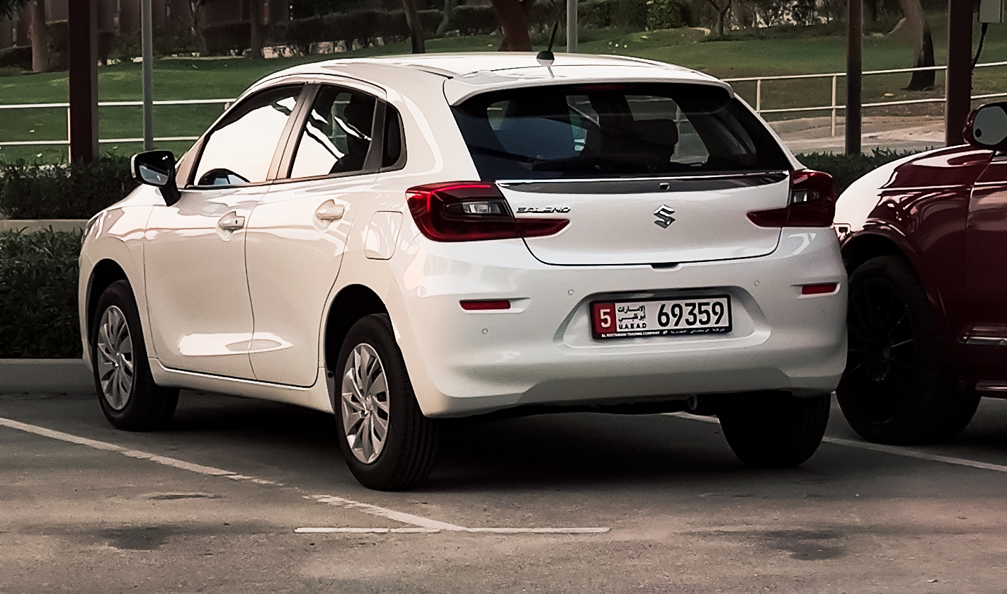 5 69359, Suzuki Baleno 4th gen (WB), facelift, 2022–