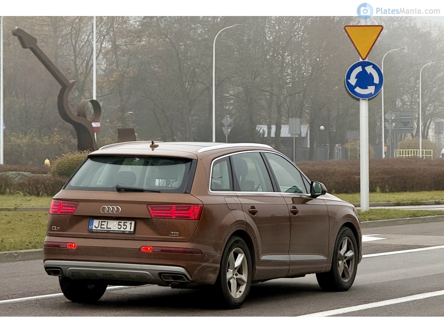 JEL 551, Audi Q7 2nd gen (4MB), 2015–2019