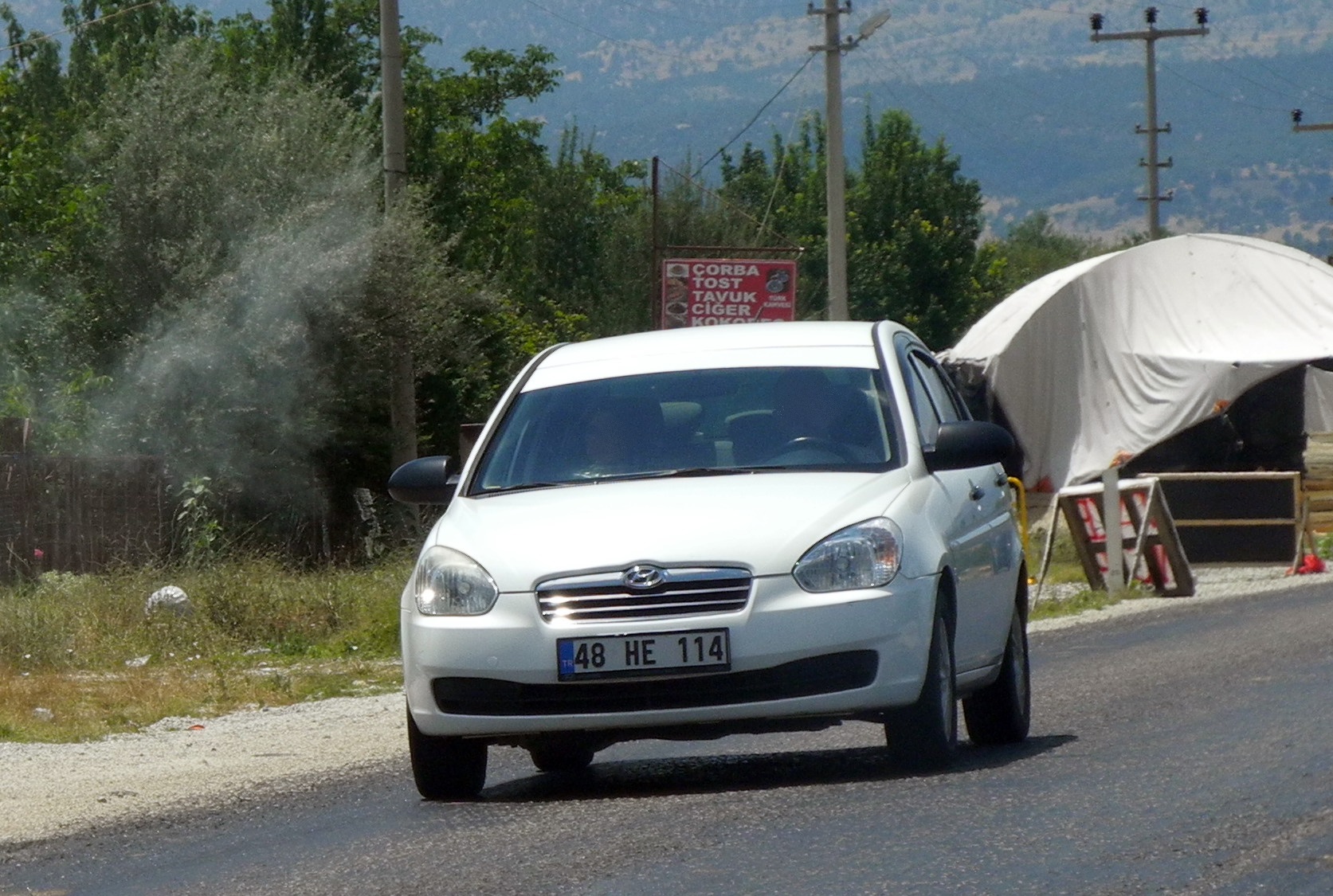 48 HE 114, Hyundai Accent 3rd gen Sedan (MC), 2006­–2011