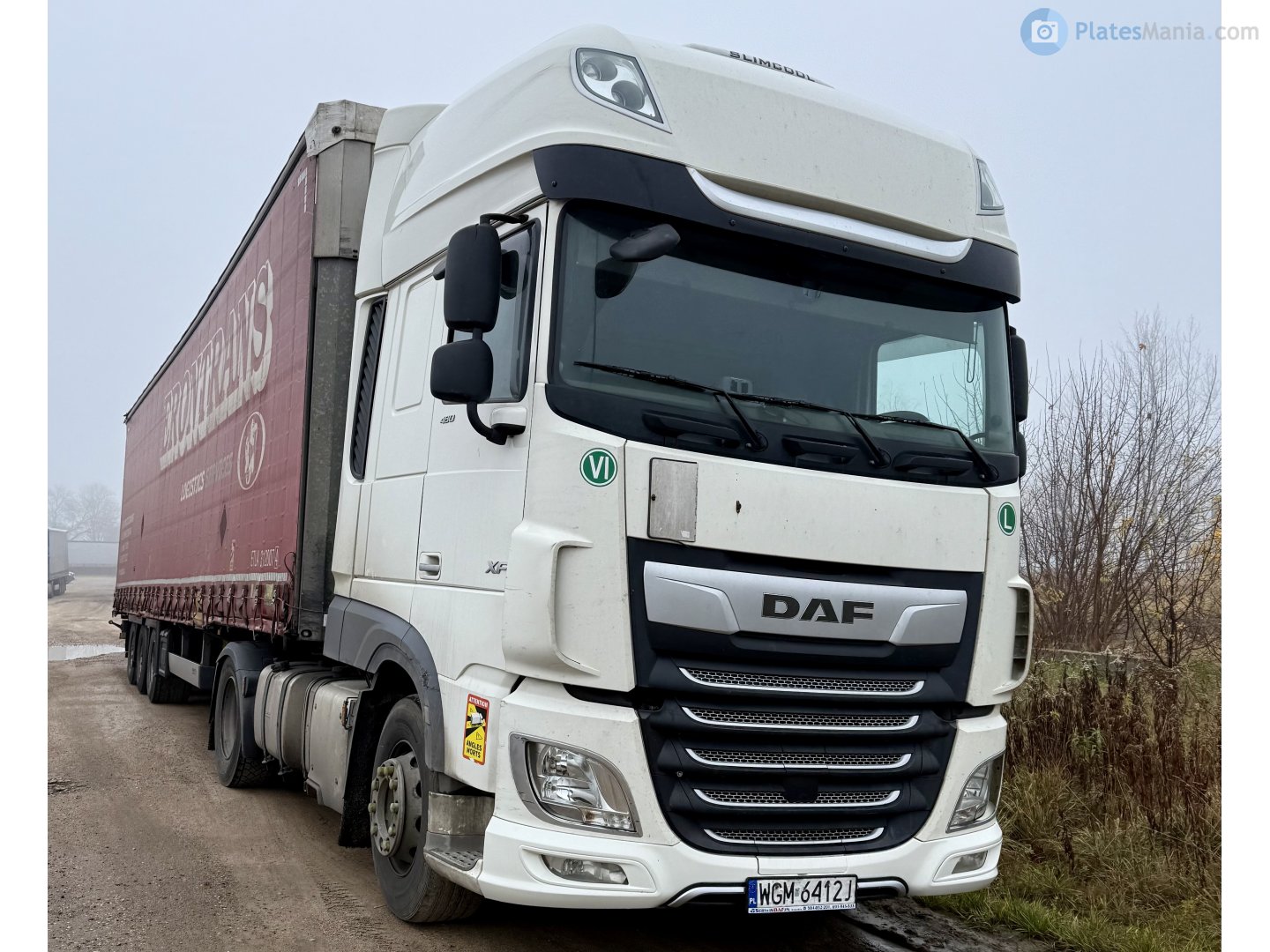 WGM 6412J, DAF XF 4th gen, facelift, 2017–