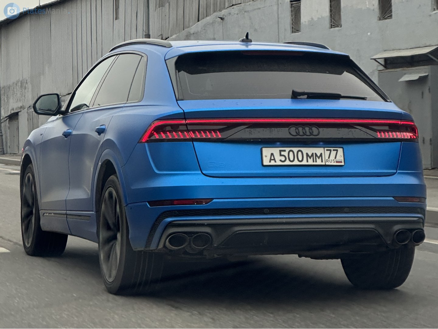 а 500 мм 77, Audi Q8 1st gen (4MN), 2018–2023