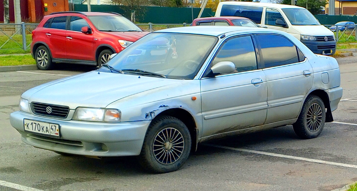к 170 ка 47, Suzuki Baleno 1st gen Sedan (EG), 1995–2002