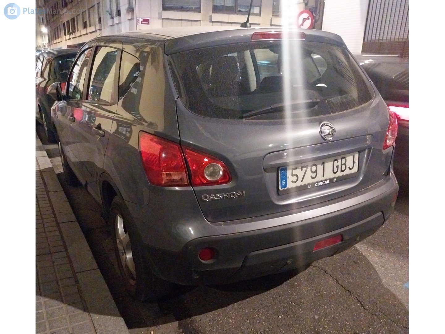 5791 GBJ, Nissan Qashqai 1st gen (Xiaoke) (J10), 2007–2009 (–2014 for CN-market)