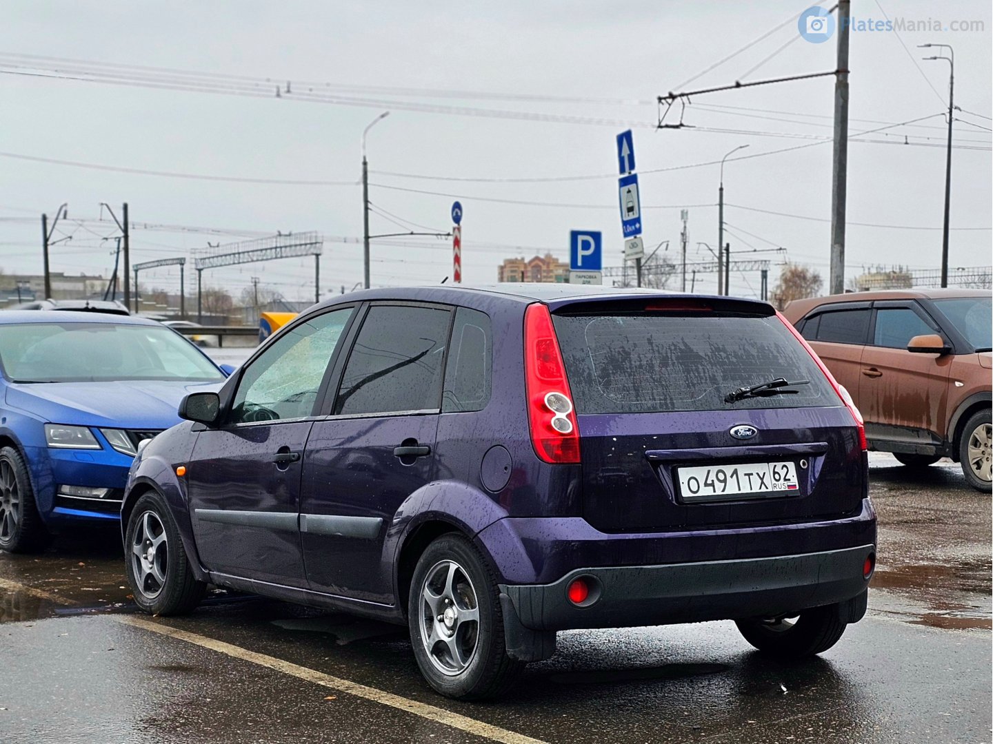 о 491 тх 62, Ford Fiesta 5th gen 5-door Hatch (B256), 1st facelift, 2005–2008