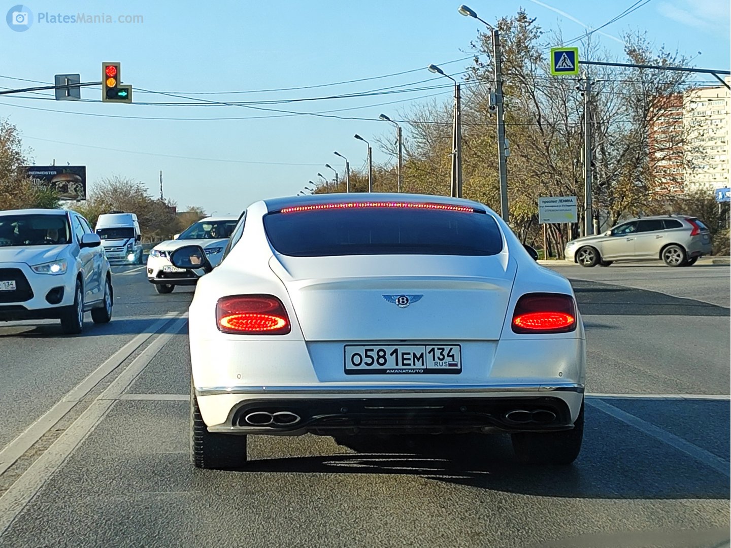 о 581 ем 134, Bentley Continental 5th gen GT, 2011–2018